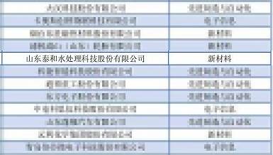 山东省科技领军企业名单